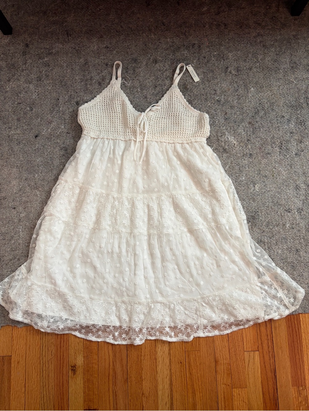 Hollister Cream Sundress